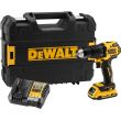 Ударная дрель-шуруповерт DEWALT DCD709D1T, 18 В, 1650 об/мин, 28050 уд/мин, с АКБ 2 Ач и ЗУ, в кейсе TSTAK (DCD709D1NT-QW)