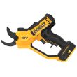 Аккумуляторный набор садовой техники DEWALT, 18 В: кусторез DCMHT563 + секатор DCMPP568, с АКБ 5 Ач и ЗУ