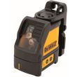 Лазерный нивелир DEWALT DW088K, на батарейках, красный луч, 10 м, в кейсе (DW088K-XJ)