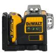 Аккумуляторный лазерный нивелир DEWALT DCE089D1G, 12 В, зеленый луч, 35 м, с АКБ 2 Ач и ЗУ, в кейсе TSTAK (DCE089D1G-QW)