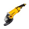 Угловая шлифмашина DEWALT DWE4557, 2400 Вт, 180 мм, 8500 об/мин, (УЦЕНЕННЫЙ ТОВАР) (DWE4557-QS/U1A)
