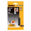 Сетчатые шлифлисты дельта DEWALT DTM8553, 100x150 мм, 80G, 5 шт. (DTM8553-QZ)