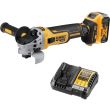Аккумуляторная угловая шлифмашина DEWALT DCG405P1, 20 В, 100 мм, 9000 об/мин, с АКБ 5 Ач и ЗУ (DCG405P1N-A9)