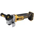 Аккумуляторная угловая шлифмашина DEWALT DCG405P1, 20 В, 100 мм, 9000 об/мин, с АКБ 5 Ач и ЗУ (DCG405P1N-A9)