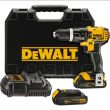 Аккумуляторная ударная дрель-шуруповерт DEWALT DCD785C2, 18 В, XR
