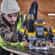 Аккумуляторный фрезер DEWALT DCW620H2, 18 В, 23000 об/мин, 70 мм, с 2 АКБ 5 Ач и ЗУ, в кейсе TSTAK (DCW620H2-QW)