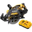 Аккумуляторная дисковая пила DEWALT DCS577X1, 54 В, 190 мм, 5800 об/мин, с АКБ 3 Ач и ЗУ (DCS577X1N-XJ)