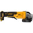Аккумуляторная угловая шлифмашина DEWALT DCG408NT, 18 В, 125 мм, 9000 об/мин, без АКБ и ЗУ, в кейсе TSTAK (DCG408NT-XJ)