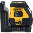 Аккумуляторный лазерный нивелир DEWALT DCLE14201GB, зеленый луч, 45 м, со встроенной АКБ, в чехле (DCLE14201GB-XJ)