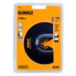 Полукруглое пильное лезвие по дереву с гвоздями для многофункционального инструмента DEWALT DT20710, BiM, 23 x 100 мм