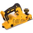 Аккумуляторный рубанок DEWALT DCP580P2, 18 В, 15000 об/мин, 82 мм, с 2 АКБ 5 Ач и ЗУ, в кейсе TSTAK (DCP580P2-QW)