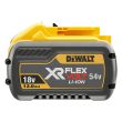 Аккумулятор DEWALT FLEXTVOLT DCB548, Li-Ion, 18/54 В, 12/4 Ач (DCB548-XJ)