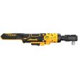 Аккумуляторный угловой гайковерт DEWALT DCF512P1, с трещоткой, 18 В, 95 Нм, 250 об/мин, с АКБ 5 Ач и ЗУ (DCF512P1N-XJ)
