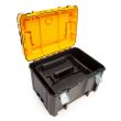Ящик для инструмента DEWALT TSTAK 2.0 IP54 DWST83343-1, с верхним отделением для хранения принадлежностей
