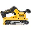 Аккумуляторная ленточная шлифмашина DEWALT DCW220N, 18 В, 320 м/мин, без АКБ и ЗУ