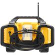 Зарядное устройство DEWALT DCR027, с радиоприемником, 10.8/12/14.4/18 В, 3 A (DCR027-QW)