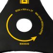 Нож для триммера 3-х лучевой DEWALT DT20653 25,5 см, для DCM571N