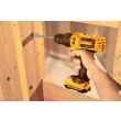 Аккумуляторная ударная дрель-шуруповерт DEWALT DCD716D2, 10.8 В, 1500 об/мин, 22500 уд/мин, с 2 АКБ 2 Ач и ЗУ, в кейсе (DCD716D2-QW)