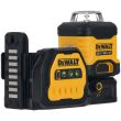 Аккумуляторный лазерный нивелир DEWALT DCE089NG18, 12/18 В, зеленый луч, 35 м, без АКБ и ЗУ, в кейсе TSTAK (DCE089NG18-XJ)