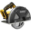 Аккумуляторная дисковая пила DEWALT DCS383H2, 18 В, 184 мм, 3900 об/мин, с 2 АКБ 5 Ач и ЗУ, в кейсе TSTAK (DCS383H2-QW)