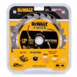 Пильный диск DEWALT EXTREME RUNTIME DT99562, 190/30 мм.
