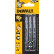 Пилка для лобзика DEWALT EXTREME PRECISION CUT DT2220, по дереву биметаллическая, BiM, 100 x 75 x 4.0 x 60 мм, T144DF, 3 шт.