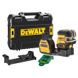 Лазерный построитель плоскостей, зеленый DEWALT DCE822NG18 12В/18В