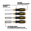 Набор из 4 стамесок DEWALT DWHT0-16063, 6мм., 12мм., 18мм., 25мм.
