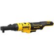 Аккумуляторный угловой гайковерт DEWALT DCF500L2G, с трещоткой, 12 В, 67 Нм, 450 об/мин, с 2 АКБ 3 Ач и ЗУ, в чехле (DCF500L2G-QW)