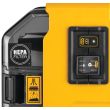Аккумуляторный строительный пылесос DEWALT DWH161P1, 18 В, 0.21 л, с АКБ 5 Ач и ЗУ (DWH161P1N-XJ)
