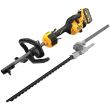 Аккумуляторный набор садовой техники DEWALT, 54 В: привод DCMAS5713 + насадка кусторез-высоторез DCMASPH6, с АКБ 2.5 Ач и ЗУ
