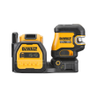 Лазерный построитель плоскостей, зеленый DEWALT DCE825D1G18-QW 12В/18В