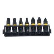 Набор бит DEWALT DT70813, PZ/Torx, 25 мм, 7 шт. (DT70813-QZ)