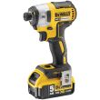 Набор DEWALT DCK422P3, 18 В: дрель DCD796 + шуруповерт DCF887 + УШМ DCG405 + перфоратор DCH273, с 3 АКБ 5 Ач и ЗУ, в 2 кейсах