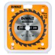 Диск пильный по дереву DEWALT CONSTRUCTION, 152х20х1.5 мм (DT1930-QZ)