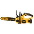 Аккумуляторная цепная пила DEWALT DCM565P1, 18 В, 30 см, 7.7 м/с, с АКБ 5 Ач и ЗУ (DCM565P1N-XJ)
