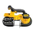 Аккумуляторная ручная ленточная пила по металлу DEWALT DCS371N, 18 В, XR, макс. 63 мм