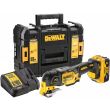 Аккумуляторный реноватор DEWALT DCS355P1, 18 В, 20000 кол/мин, с АКБ 5 Ач и ЗУ, в кейсе TSTAK (DCS355P1-QW)