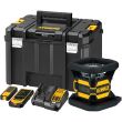 Аккумуляторный лазерный нивелир DEWALT DCE080D1GS, 18 В, зеленый луч, 80 м, с АКБ 2 Ач и ЗУ, в кейсе TSTAK (DCE080D1GS-QW)