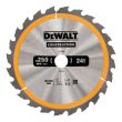 Диск пильный по дереву DEWALT CONSTRUCTION, 250х30х2 мм (DT1956-QZ)