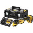 Аккумуляторный реноватор DEWALT DCS356P1T, 18 В, 20000 кол/мин, с АКБ 5 Ач и ЗУ, в кейсе TSTAK (DCS356P1NT-XJ)