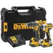 Аккумуляторный набор DEWALT DCK268P2T, 18 В: дрель-шуруповерт DCD791 + шуруповерт DCF887, с 2 АКБ 5 Ач и ЗУ, в кейсе TSTAK
