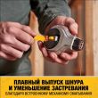 Шнур разметочный DEWALT DWHT47408-0, 6:1 30м + флакон красного мелового порошка 113 г.