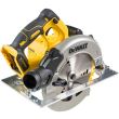 Аккумуляторная дисковая пила DEWALT DCS570H2T, 18 В, 184 мм, 5500 об/мин, с 2 АКБ 5 Ач и ЗУ, в кейсе TSTAK (DCS570H2T-QW)