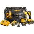 Аккумуляторный перфоратор DEWALT DCH333X2, 54 В, 3.5 Дж, 4480 уд/мин, с 2 АКБ 3 Ач и ЗУ, в кейсе TSTAK (DCH333X2-QW)
