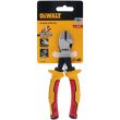 Диагональные кусачки DEWALT DWHT82801-0, с токоизолирующими рукоятками, 16 см
