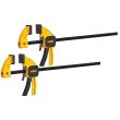 Струбцина быстрозажимная DEWALT, 300 мм, 60 кг, 2 шт., DWHT0-83158