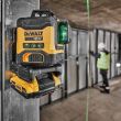 Аккумуляторный лазерный нивелир DEWALT DCLE34031D1, 18 В, зеленый луч, 40 м, с АКБ 2 Ач и ЗУ, в кейсе (DCLE34031D1-QW)