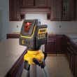 Лазерный нивелир DEWALT DW0811, на батарейках, красный луч, 30 м, в кейсе (DW0811-XJ)