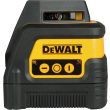 Лазерный нивелир DEWALT DW0811, на батарейках, красный луч, 30 м, в кейсе (DW0811-XJ)